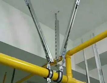 闸阀支撑架的质量要求。价格决定了龙子湖抗震支撑框架的质量。
